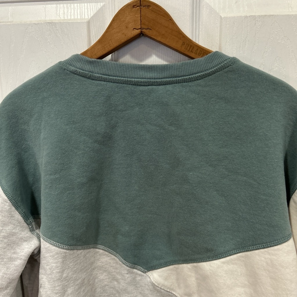 Greentea Tri-Tone Crewneck Sweater View 5